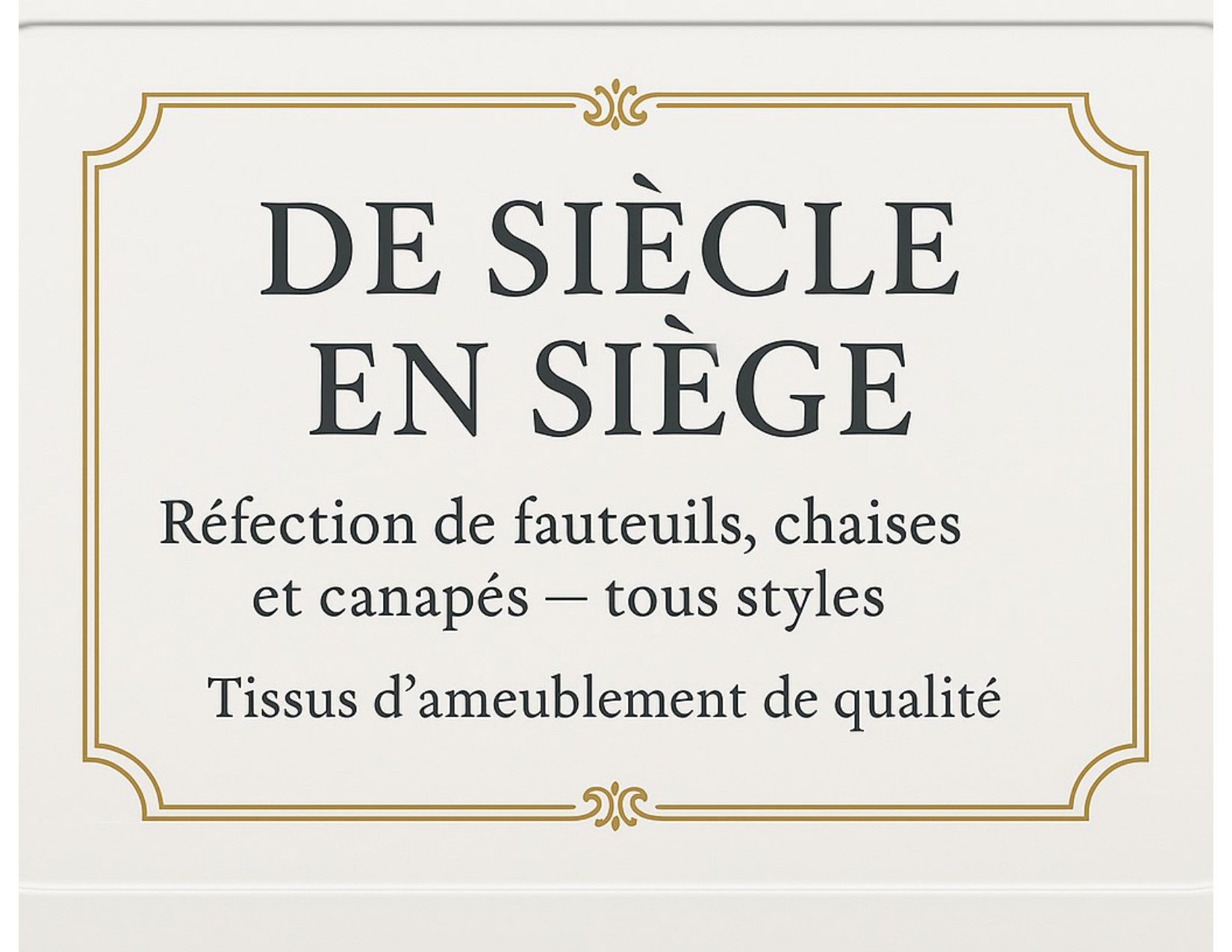 De siècle en siège 